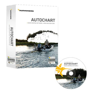 Humminbird Autochart DVD PC Mapping Software w/Zero Lines Map Card Humminbird