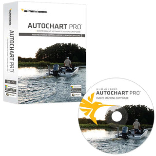 Humminbird AutoChart PRO DVD PC Mapping Software w/Zero Lines Map Card Humminbird