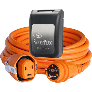SmartPlug 30 AMP SmartPlug/Twist Type Cordset w/Black Inlet Cover- 50' SmartPlug