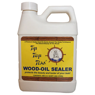 Tip Top Teak Wood Oil Sealer - Quart Tip Top Teak