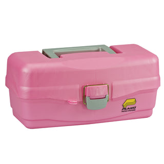 Plano Youth Tackle Box w/Lift Out Tray - Pink Plano