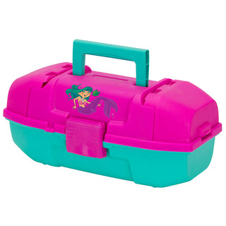 Plano Youth Mermaid Tackle Box - Pink/Turquoise Plano