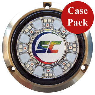 Shadow- Caster SCR-24 Bronze Underwater Light - 24 LEDs - Full Color Changing - *Case of 4* Shadow-Caster LED Lighting