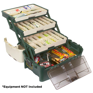 Plano Hybrid Hip 3-Tray Tackle Box - Forest Green Plano