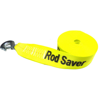 Rod Saver Heavy-Duty Winch Strap Replacement - Yellow - 3" x 20' Rod Saver