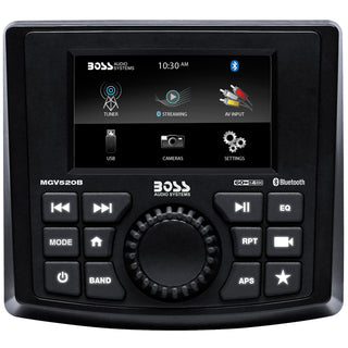Boss Audio MGV520B Marine Stereo w/AM/FM/BT/USB/Rear Camera Boss Audio