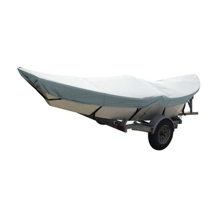 Carver Poly-Flex II Styled-to-Fit Boat Cover f/16' Drift Boats - Grey Carver by Covercraft