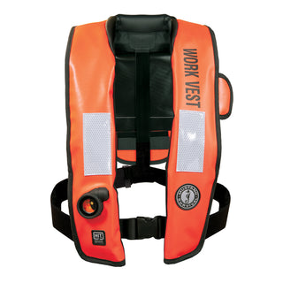 Mustang HIT™ Inflatable Work Vest - Orange - Automatic/Manual Mustang Survival