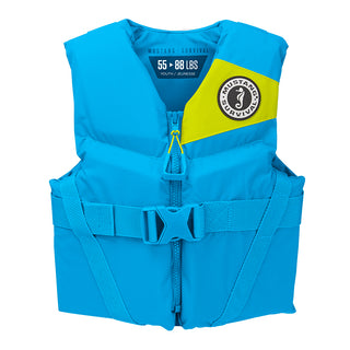 Mustang Youth REV Foam Vest - Blue - Youth Mustang Survival