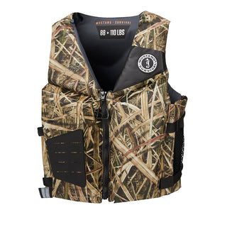 Mustang Young Adult REV Foam Vest - Mossy Oak Shadow Grass Blades - Universal Mustang Survival