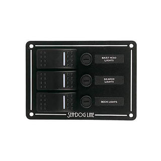Sea-Dog Switch Panel 3 Circuit Sea-Dog