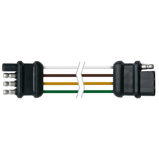 Ancor Trailer Connector-Flat 4-Wire - 12" Loop Ancor