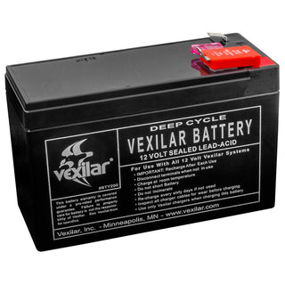 Vexilar 12V/9 AMP Lead-Acid Battery Vexilar