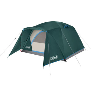 Coleman Skydome™ 4-Person Camping Tent w/Full-Fly Vestibule - Evergreen Coleman