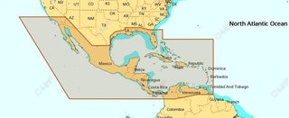 C-map Na-m027 Max Wide Microsd Central America And Caribbean C-Map