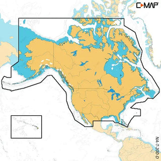 C-map Discover X Coastal North America Microsd C-Map