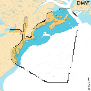 C-map Reveal X Coastal Nova Scotia To Chesapeake Bay Microsd C-Map