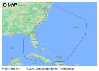 C-map Reveal Coastal Chesapeake Bay To The Bahamas C-Map