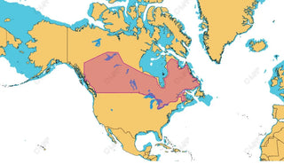 C-map Reveal Inland Canada Lakes C-Map