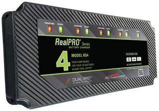 Dual Pro Rs4 Battery Charger 4 Bank 24 Amps Dual Pro Chargers