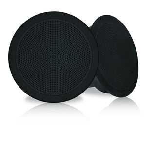 Fusion Fm-f65rb 6"" Black Round Flush Mount Speakers Fusion Electronics