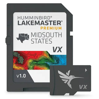Humminbird Lakemaster Vx Premium Mid-south States Microsd Humminbird